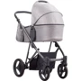 Детская коляска 2 в 1 Bebetto FLAVIO 04 light gray: Ширина шасси 61