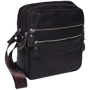 Мужская сумка через плечо Borsa Leather коричневая (K13923-brown)