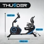 Велотренажер THUNDER OPAL черно-синий (OPAL)