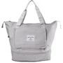 Женская дорожная сумка Valiria Fashion серая (5DETAA2636-grey): Застежка Молния