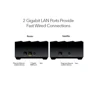 Маршрутизатор Wi-Fi Netgear Nighthawk MK73S Dual-Band 3-pack (MK73S-100EUS): Максимальная скорость 600+2400 Мбит/с