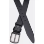 Чоловічий ремінь Borsa Leather чорний (115v1fx76-black): Стать Мужской