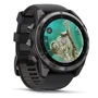 Смарт-часы Garmin Fenix 8 Pro MicroLED 51mm Sapphire Carbon Grey DLC Titanium with Black/Pebble Grey Silicone Band (010-03380-01)