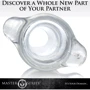 Анальная пробка-тоннель Master Series Clear Hollow Anal Plug (прозрачный)