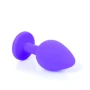 Анальная пробка с кристаллом Boss Series Exclusivity Jewellery Silicon Plug M