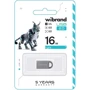 USB-флешка Wibrand 16Gb Lynx USB 2.0 Silver (WI2.0/LY16M2S): Стандарт USB USB 2.0