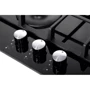 Варочная поверхность газовая Ventolux HSF430-S3G CEST (BK): Расположение панели спереди