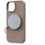 Чехол для iPhone Njord Fabric MagSafe Case Pink Sand (NA52FA12) for iPhone 15 Plus: Цвет розовый