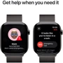 Apple Watch Series 10 42mm GPS + Cellular Slate Titanium Case with Slate Milanese Loop (MX053)