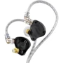 Наушники Knowledge Zenith ZS10 PRO X Mic Black: Тип конструкции вакуумные