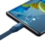 Кабель Baseus USB Cable to Micro USB/Lightning/Type-C Bright Mirror 2 Series Retractable 66W 1.1m Blue (CAMJ010103) фото 5