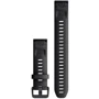 Ремінець Garmin QuickFit 20 Watch Bands Black Silicone (010-13102-00): Колір черный