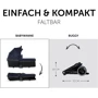 Коляска универсальная Hauck Move So Simply Dark Navy Neon (16717-5) фото 8
