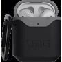 Чохол для навушників Urban Armor Gear UAG Std. Issue Hard 001 (V2) Black / Grey (10242F114030) for Apple AirPods 1/2: Особливості З карабіном