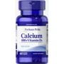 Puritan's Pride Calcium Carbonate + Vitamin D3 Карбонат кальция + витамин D 600 мг 60 таблеток