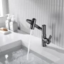 Смеситель для раковины Lefton Single-Hole Rotatable Faucet with Temperature Display-BF2204 Grey