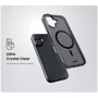 Чехол для iPhone LAUT CRYSTAL-M Transparent Black (L_IP24A_CRM_UB) for iPhone 16 фото 7