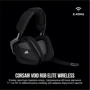Наушники Corsair Void RGB Elite Wireless Carbon (CA-9011201-EU): Тип конструкции полноразмерные