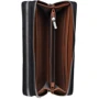 Мужской кошелек Borsa Leather черный (K11732-black): Формат кошелька Горизонтальный