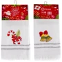 Полотенце Nilteks Сhristmas с бахромой 40х60 см набор 2 шт. (725-038)