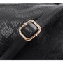 Женская сумка через плечо Amelie Galanti черная (A991004-black): Фактура Тиснение, Матовая, Зернистая