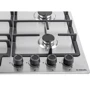 Варочная поверхность газовая Minola MGM 616224 I: Рабочая поверхность нержавеющая сталь