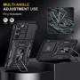 Чохол для телефона Mobile Case Camshield Army Ring Black для Samsung S916 Galaxy S23 Plus: Матеріал силикон + поликарбонат
