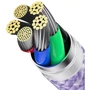 Кабель Baseus Cable USB-C to Lightning Dynamic 20W 1m Purple (CALD000005) фото 6