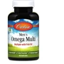 Carlson Labs Men's Omega Multi 60 Soft Gels Мультівітаміни для чоловіків з Омегою-3