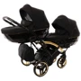 Универсальная коляска для двойни 2 в 1 Junama Diamond S-line Duo Slim 03: Количество блоков 2