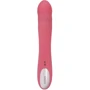 Вибратор-кролик Svakom Avery Strawberry Pink (с двигающимся стволом, движение вперед-назад)