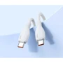 Кабель Baseus Cable USB-C to USB-C Pudding Series Fast Charging Cable 100W 2m White (P10355702221-01) фото 4
