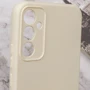 Чехол для телефонов TPU Case Getman Liquid Silk Full Camera Sand for Samsung S721 Galaxy S24 FE: Цвет песочный