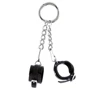 Брелок Наручники с пряжкой Черный