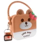 Сумка PRC Bear Strawberry 12.5x14x4 brown: Тип Сумка