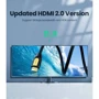 Кабель Ugreen Cable HDMI 4K M to HDMI 4K M 1m Yellow/Black (10115) фото 5