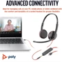 Навушники Poly BlackWire C3225 USB-C HS Stereo Black: Додатково Совместимость с Android