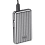 Внешний аккумулятор WIWU Power Bank 10000mAh Trunk 22.5W Magnetic Wireless Silver: Встроенный кабель Apple Lightning / USB Type-C