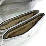 Жіноча сумка через плече Guess Blakely Shoulder Bag срібляста (HWMY7663200-SIL): Фактура Стьобана, Гладка, глянцевий