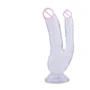 Фаллоимитатор двойной CHISA 8.0 Inch Dildo, Clear