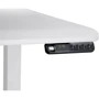 Стол Cougar с электрической регулировкой высоты 71-122 см (Royal Pro 150 White)