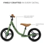 Біговел Kinderkraft Space Light Green (KRSPAC23GRE0000): Колеса литые