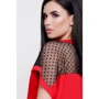 Блуза FashionUp BZ-1640B 42-44 красная с коротким рукавом: Сезон Лето