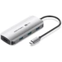 Адаптер Vention Adapter USB-C to HDMI+/USB 3.0x3/PD 100W (TQDHB)
