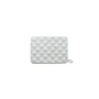 Жіночий гаманець Ogon Designs Quilted passport сріблястий (QP_Silver): Формат гаманця Горизонтальный