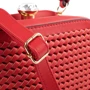 Женская сумка кросс боди Amelie Galanti красная (A981072-red): Тип ручки Со съемным ремнем, Плечевой ремень, Короткая ручка