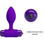 Анальная пробка Pretty Love Vibra Butt Plug Purple