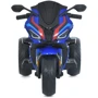 Дитячий триколісний електромотоцикл Bambi 50W синій (M 6143EL-4)