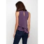 Блуза H&M 4625934 46 фиолетовая без рукава: Сезон Демисезон