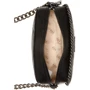Женская сумка кросс боди Guess Khatia Camera Bag черная (HWQM8381140-BLA): Фактура Стеганая, Матовая, Зернистая
